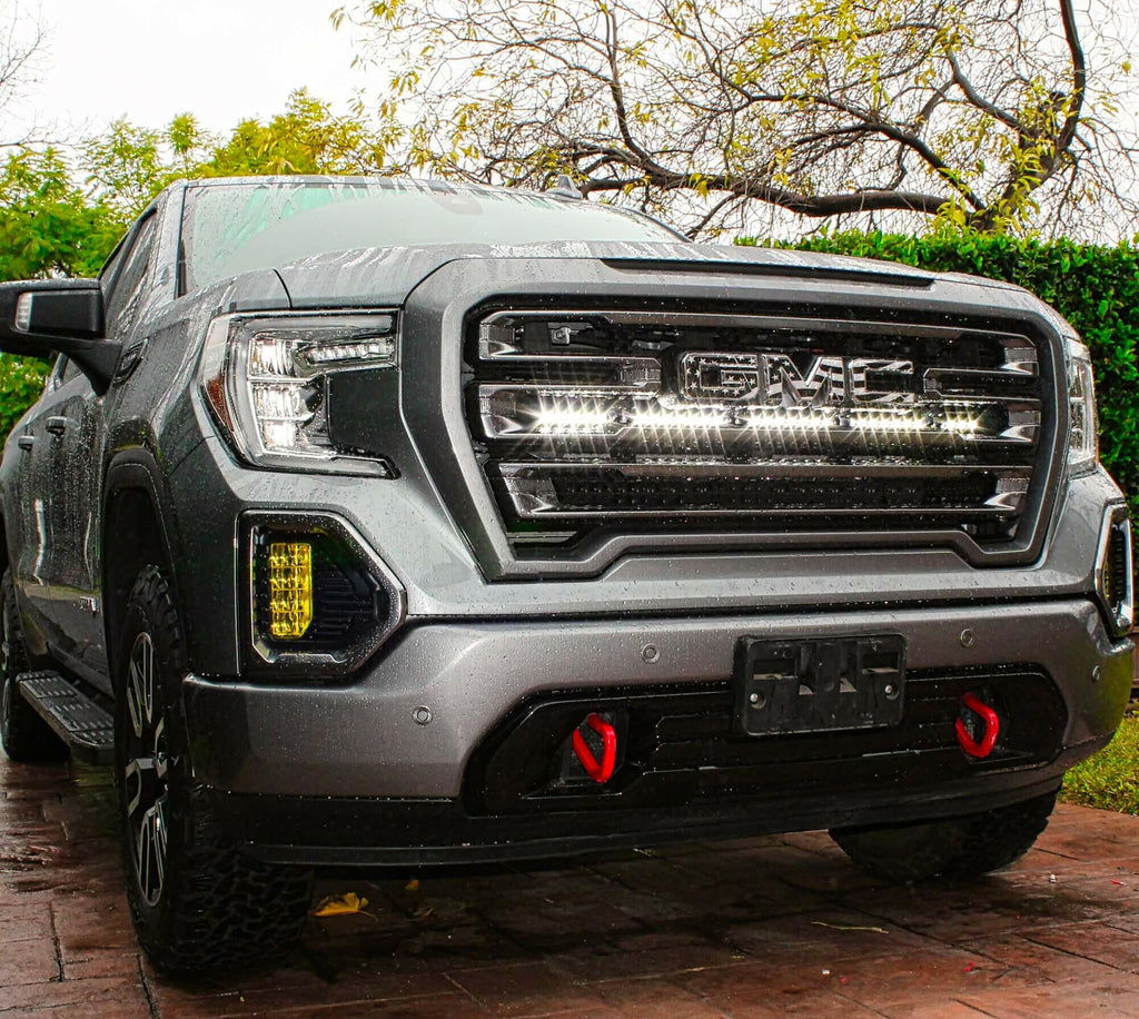 2019+ GMC Sierra 1500 Single 40in Light Bar SLIM