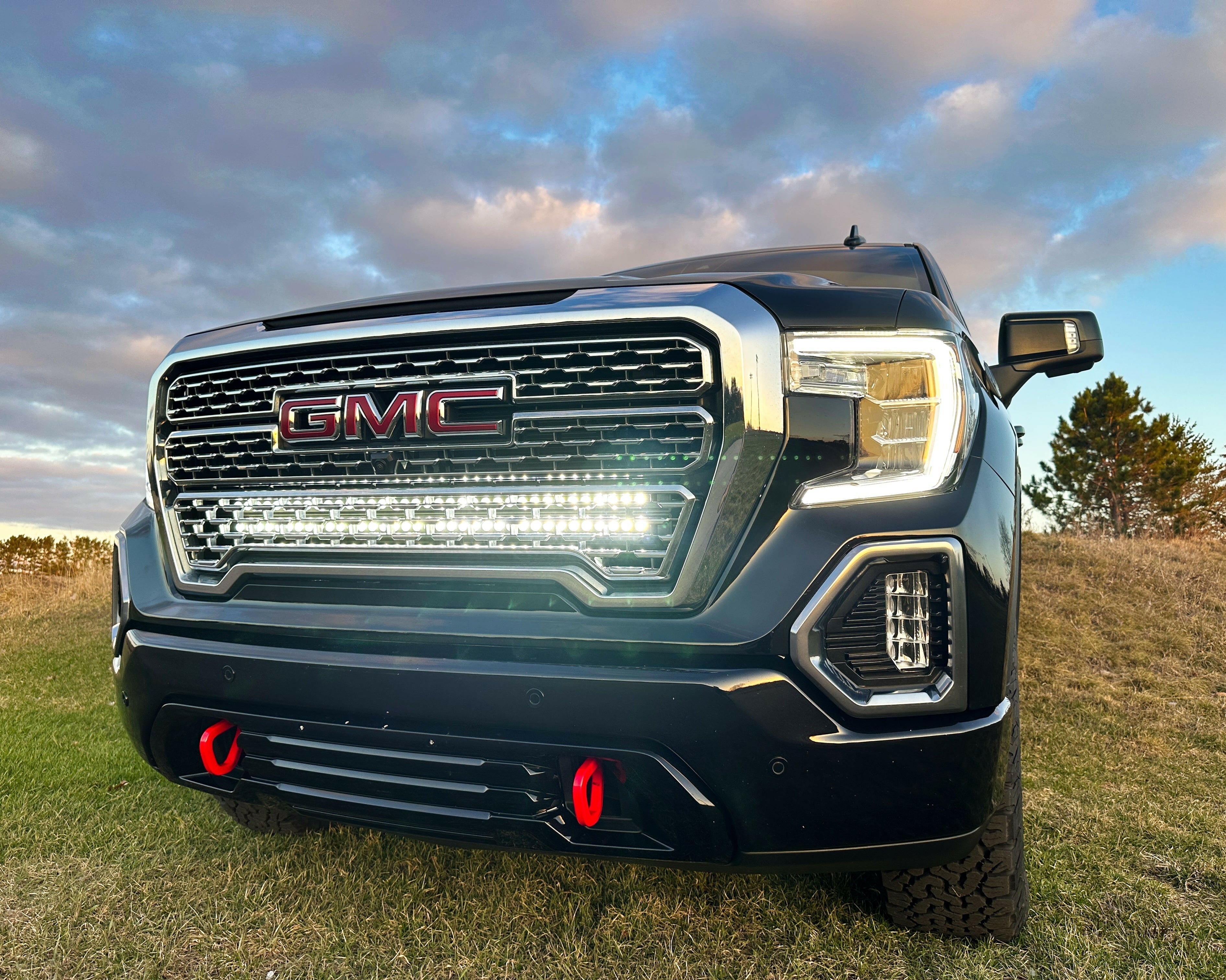 2019+ GMC Sierra 1500 Single 40in Light Bar SLIM