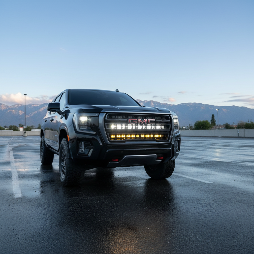 2021-24 GMC Yukon Single 40in Light Bar PRO