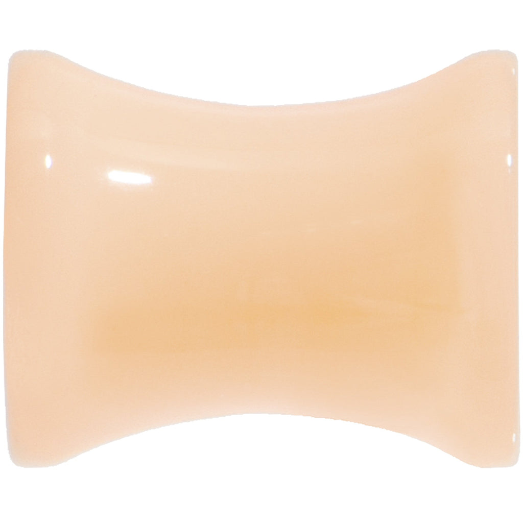 2G Light Peach UV Acrylic Flesh Tone Saddle Plug Set