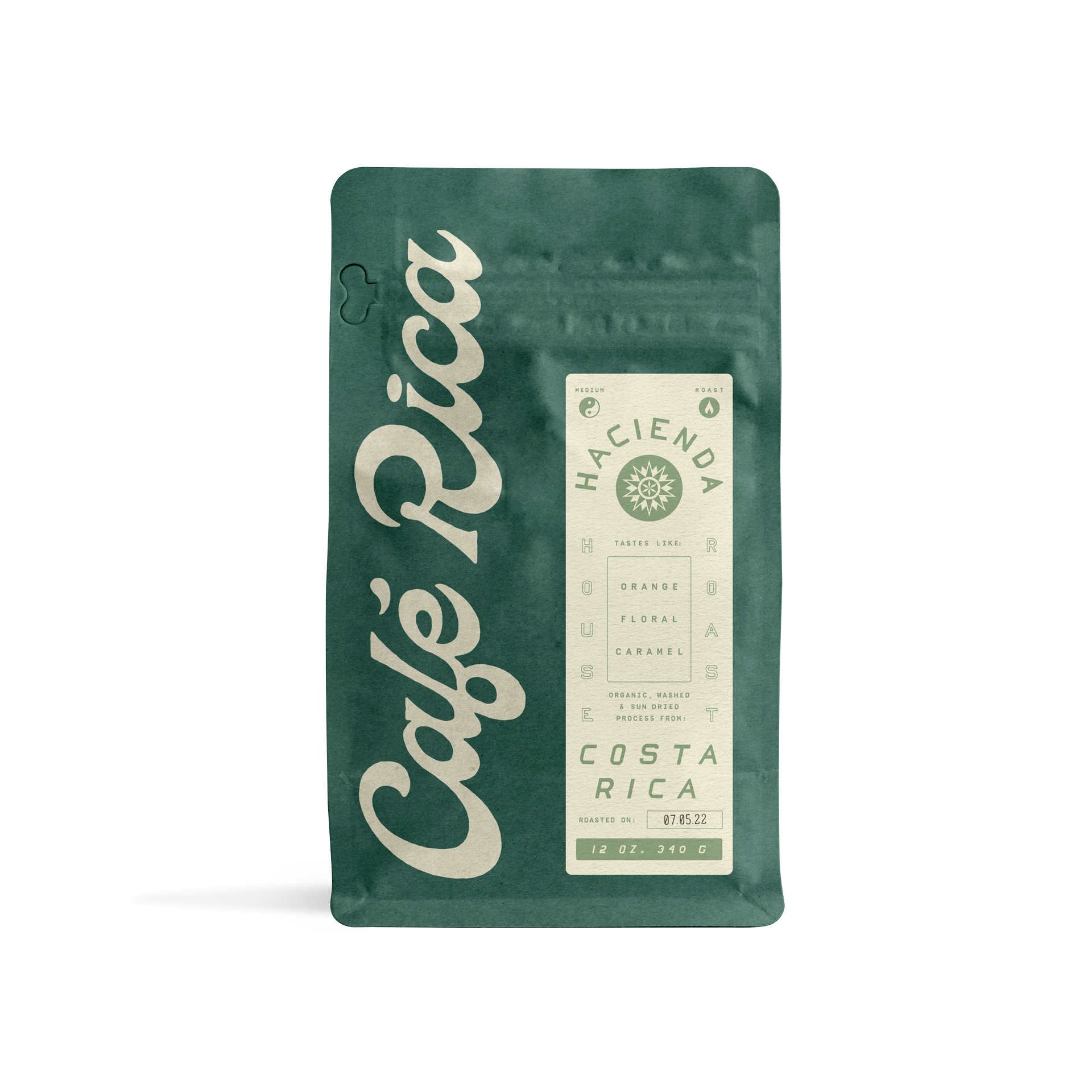 Cafe Rica's Hacienda - House Roast - Single Origin and Certified Organic Washed Costa Rica