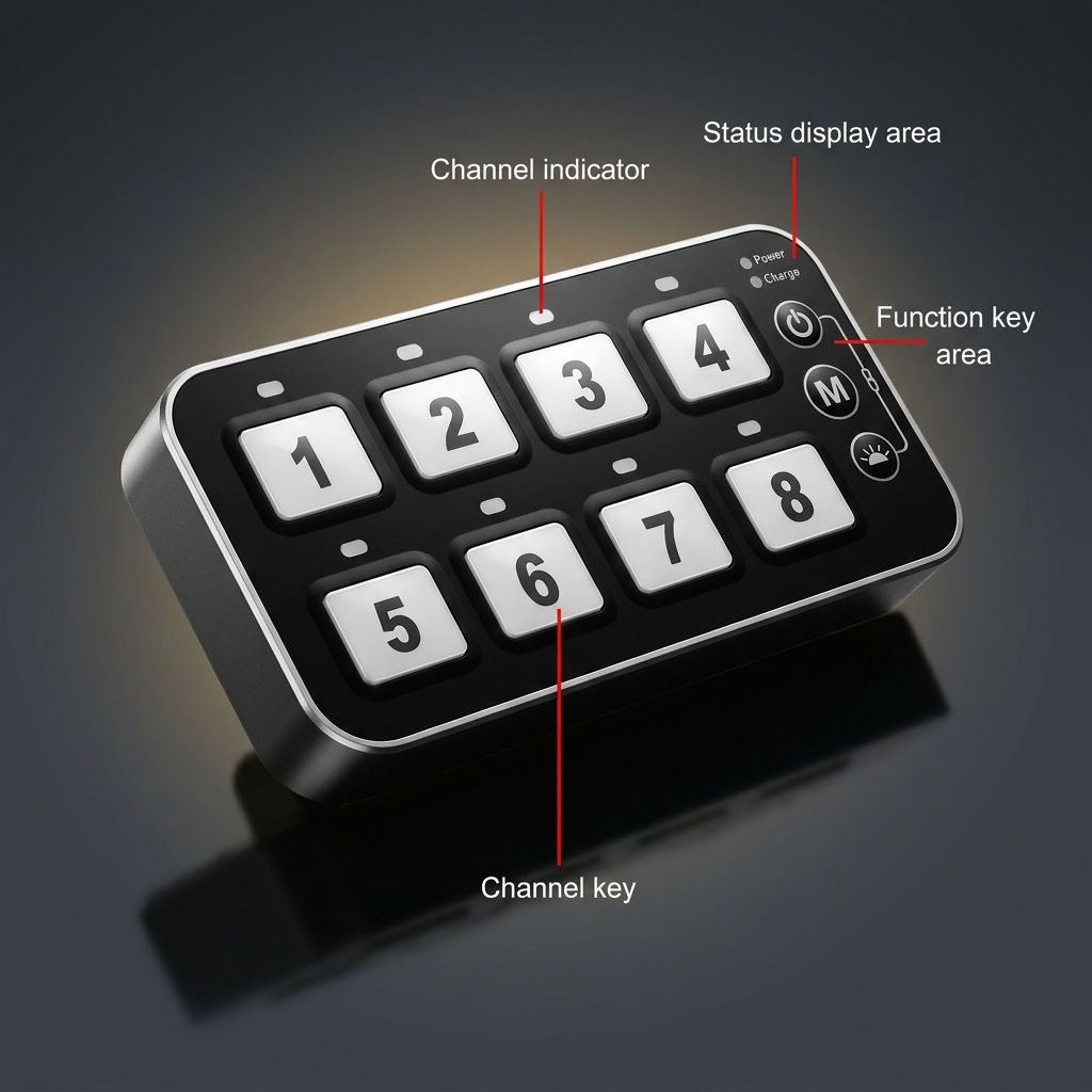 Wireless 8 Switches Harness 2.0
