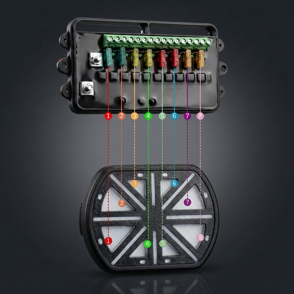 Wireless 8 Switches Harness 1.0
