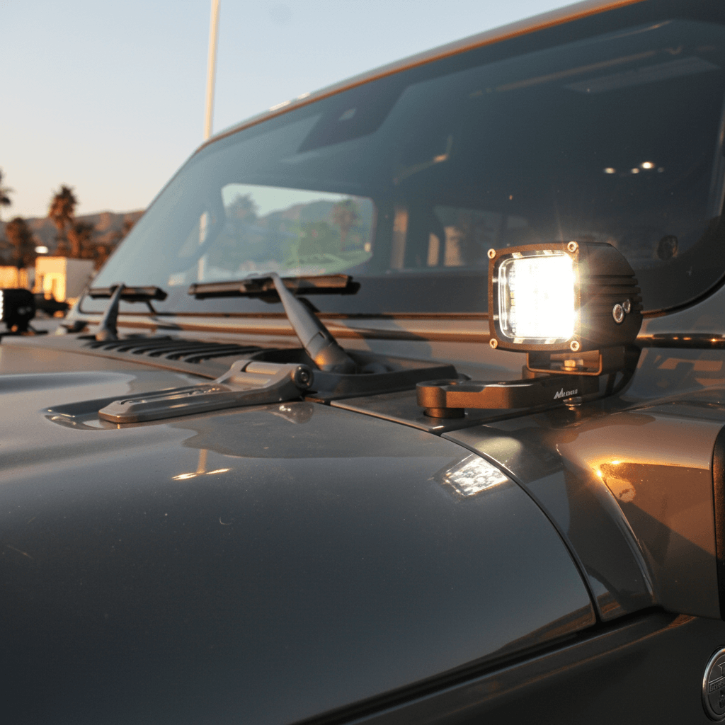 2019+ Jeep Gladiator (JT) Ditch Lights