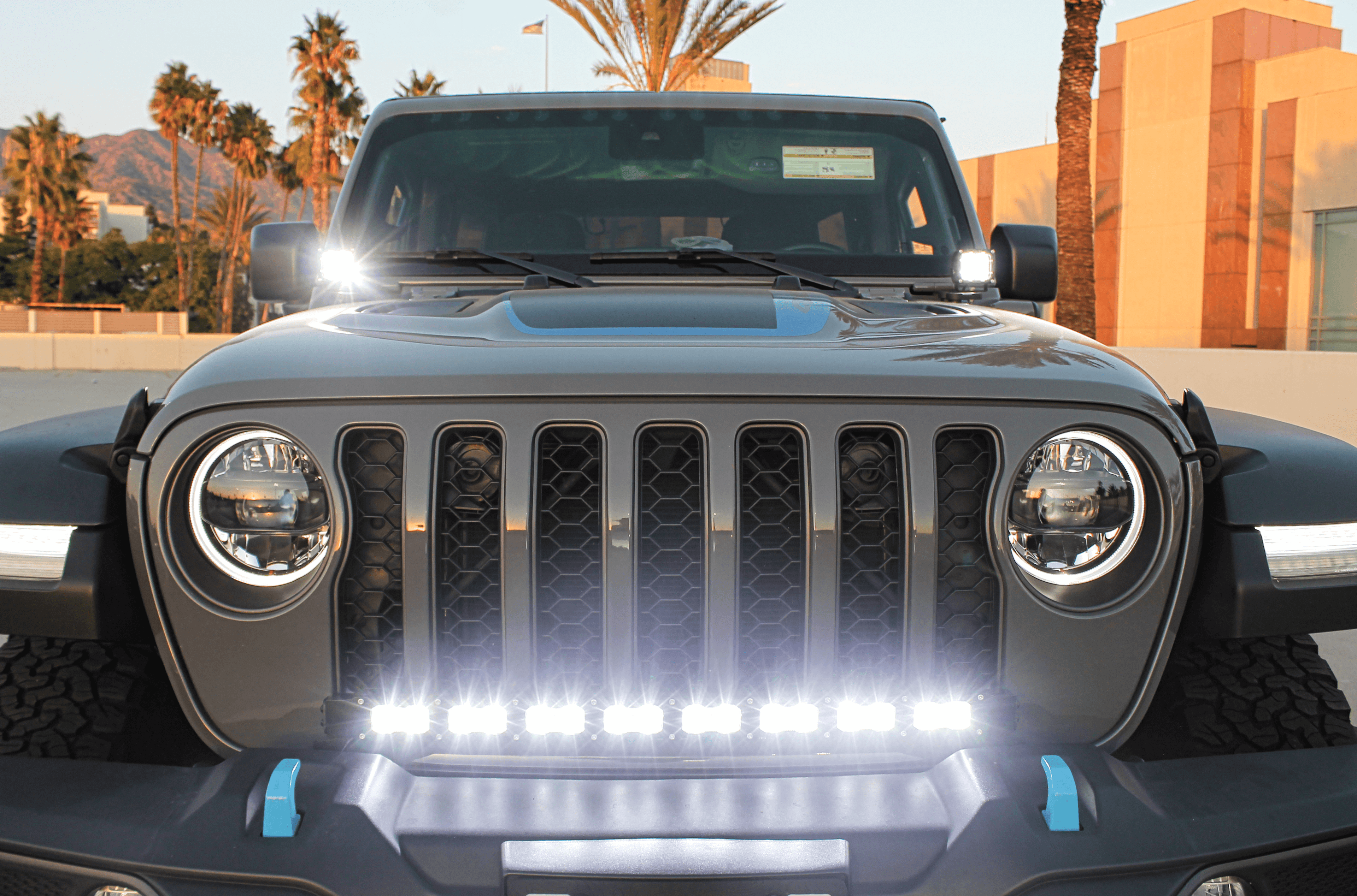 2019+ Jeep Gladiator (JT) Ditch Lights