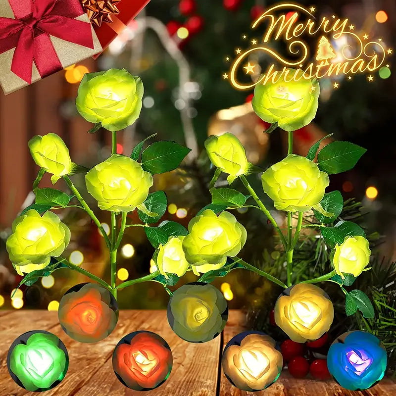 Magic Hue Solar Rose Lights