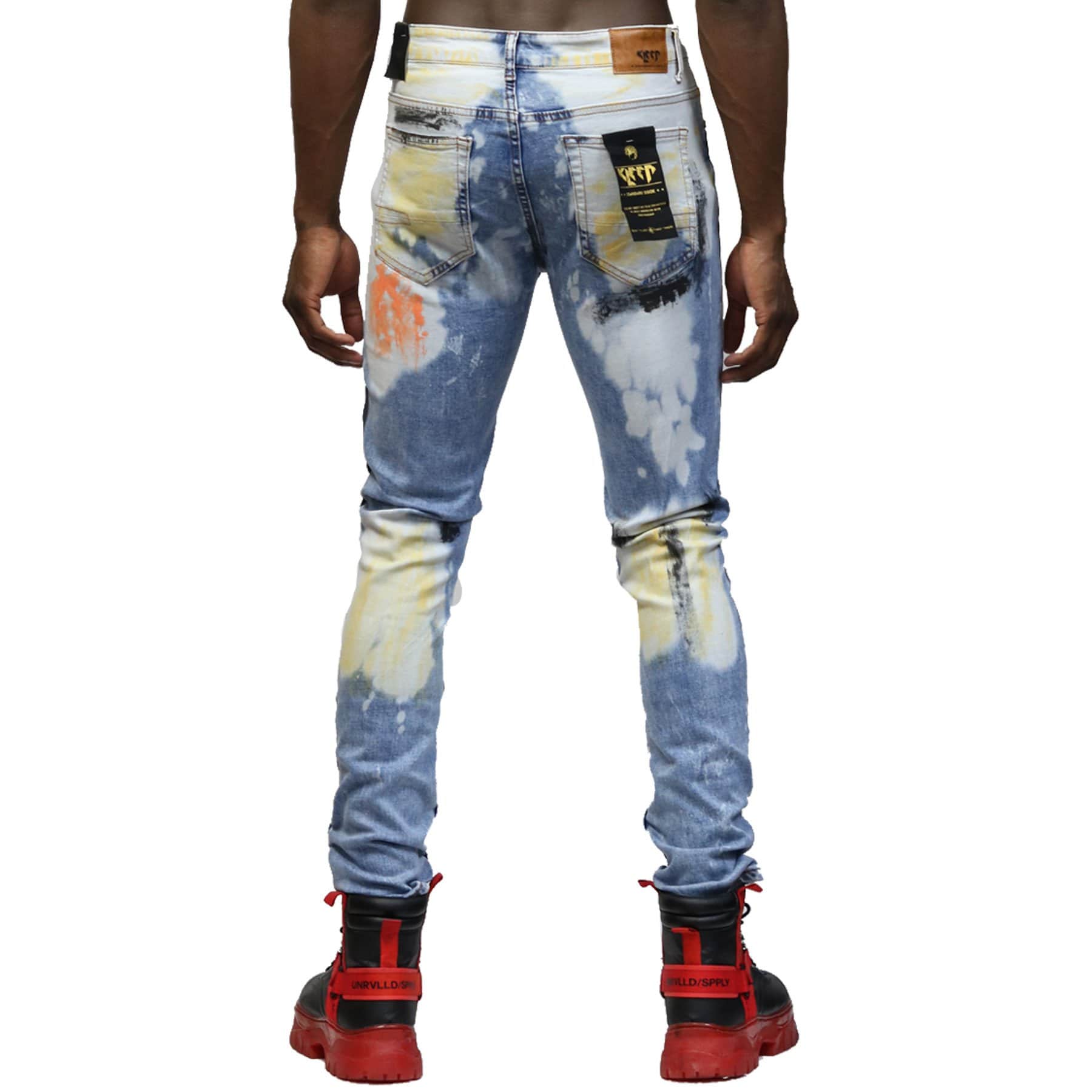 Misto Limited Premium Washed Denim Pants.