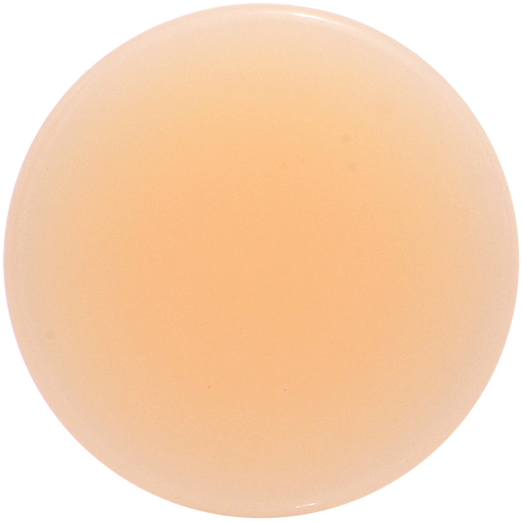 2G Light Peach UV Acrylic Flesh Tone Saddle Plug Set