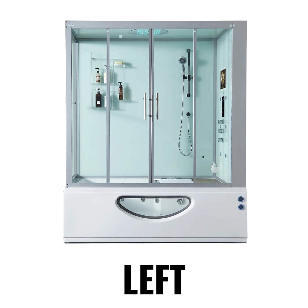 Maya Bath Platinum Catania Steam Shower With 6 Acupuncture Jets (SAK42985)