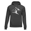 Run From The Avalanche Adult Fleece Hoodie