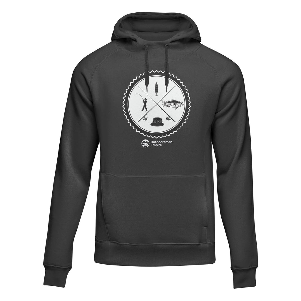 Fishing Vintage v2' Adult Fleece Hoodie