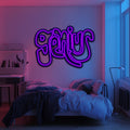 Genius Metal Neon Wall Art- LN0138