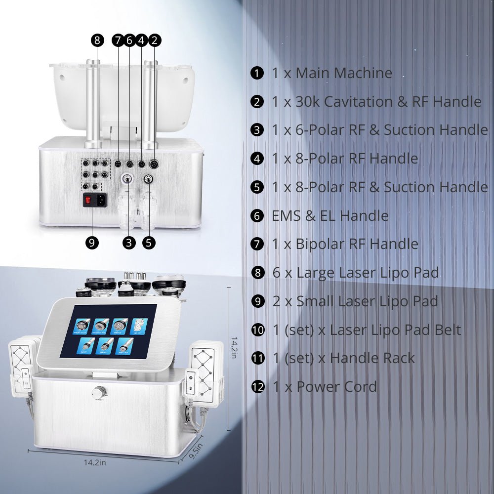 Shape Tactics 30K Cavitation 2.5 RF Sculpt System