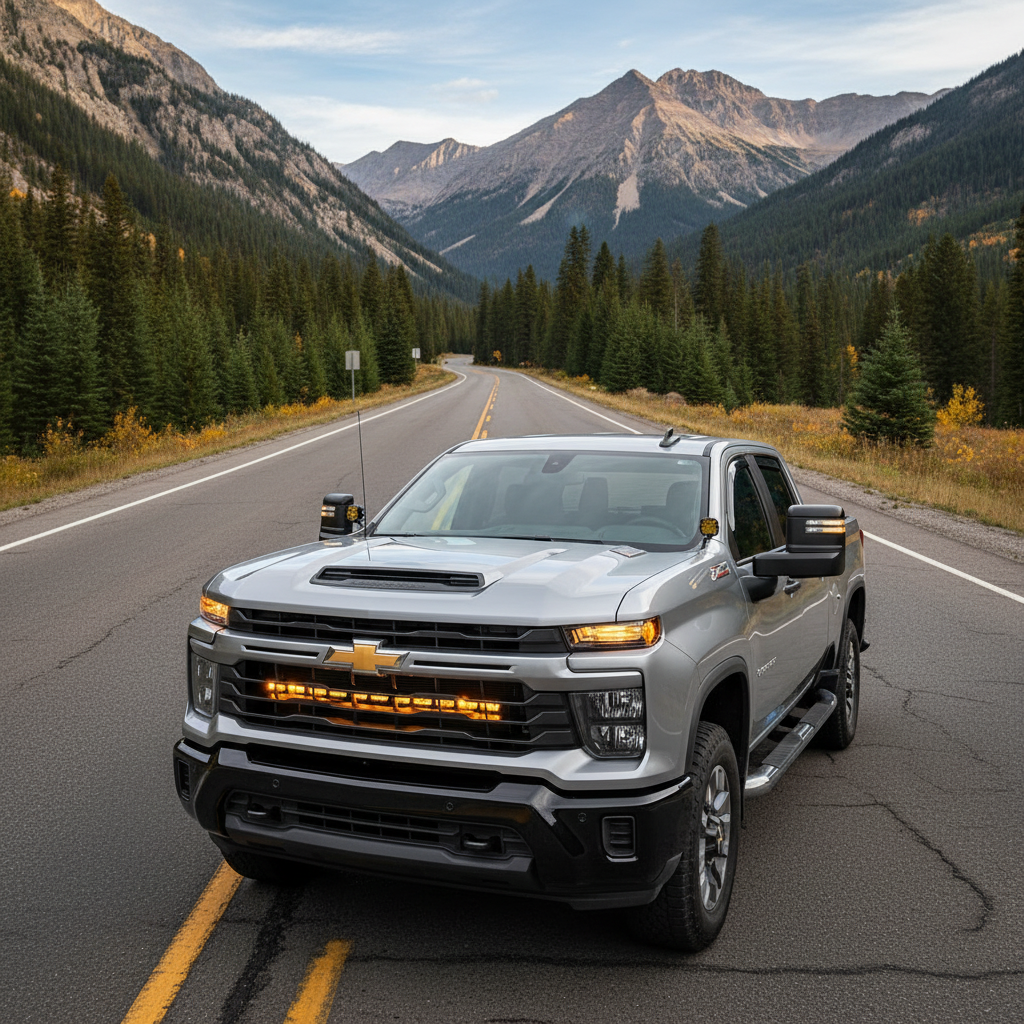 2020+ Chevrolet Silverado 2500/3500 Single 40in Light Bar - PRO