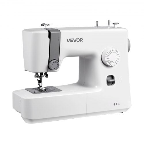 Sewing Machine, 18 Stitch Applications, with LED Light and Foot Pedal,