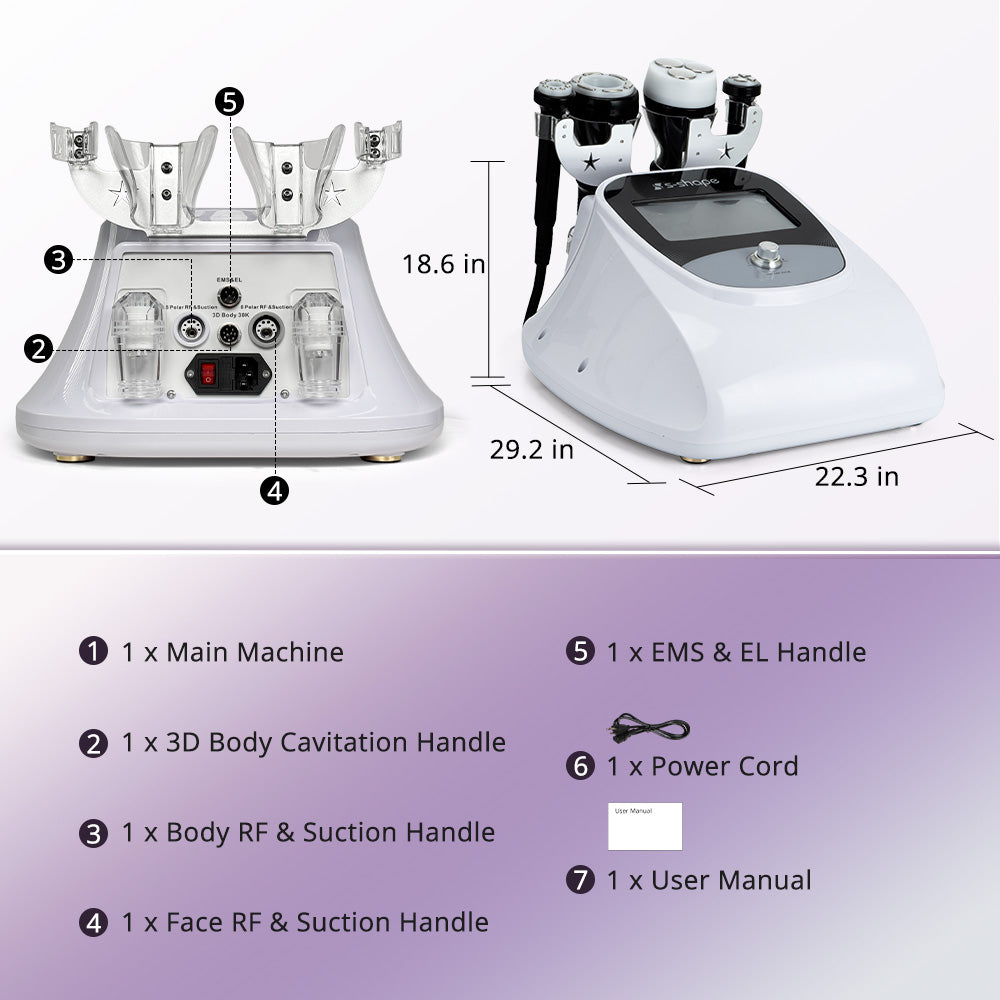 Shape Tactics 4-in-1 3D Cavitation RF System