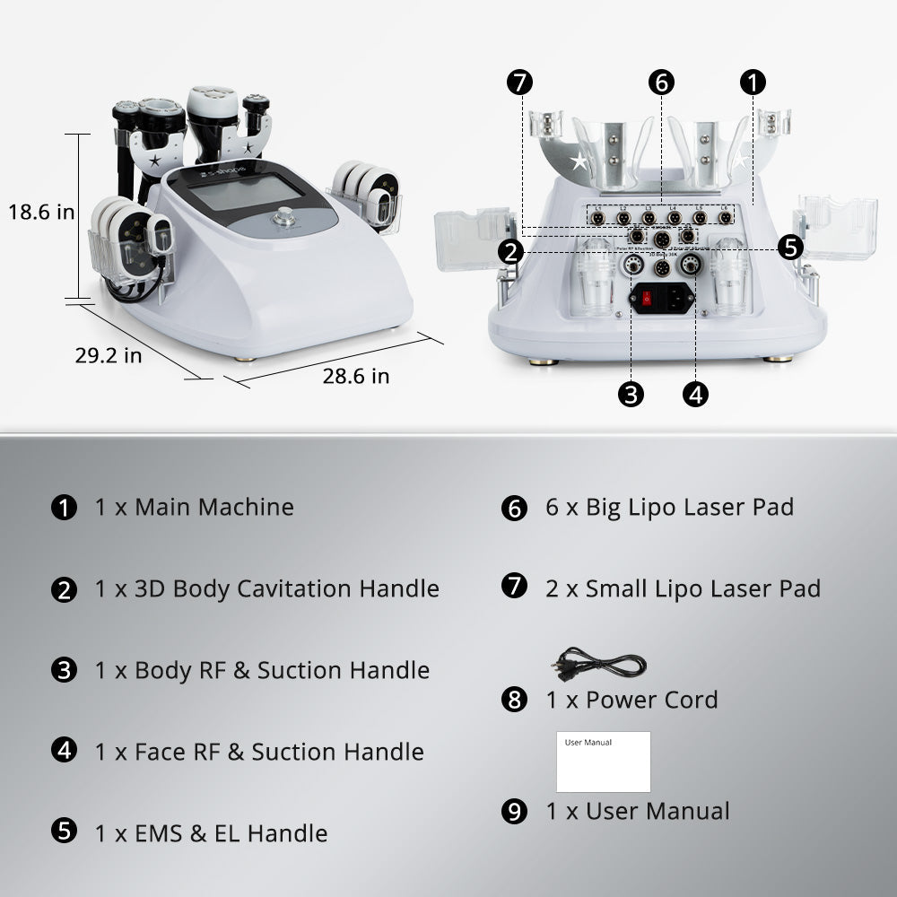 Shape Tactics S-Shape 3D Cavitation Body Contouring System